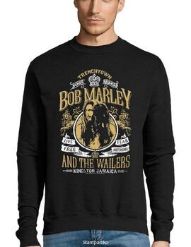 Μπλούζα Φούτερ με στάμπα Bob Marley and The Wailers