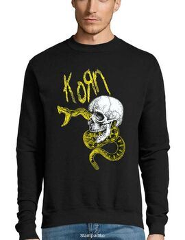 Μπλούζα Φούτερ με στάμπα Korn
