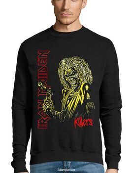Μπλούζα Φούτερ με στάμπα Iron Maiden Killers