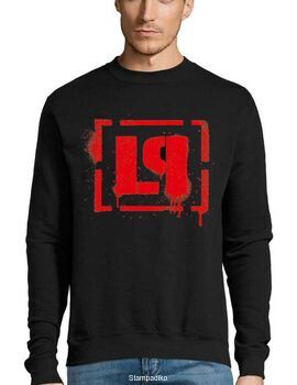 Μπλούζα Φούτερ με στάμπα Linkin Park LP Logo