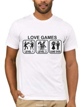 Αστεία T-shirts Love Games