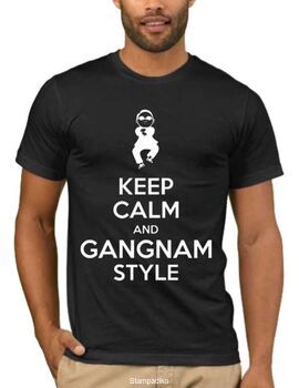 Αστεία T-shirts Keep Calm And Gangnam Style
