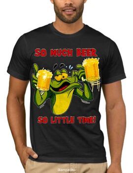 Αστεία T-shirts So Much Beer So Little Time