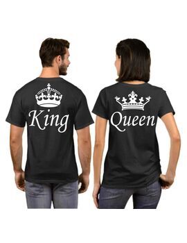 Μπλούζα T-shirt King and Queen