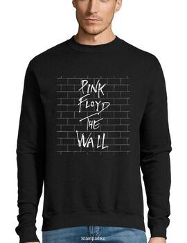 Μπλούζα Φούτερ Sweatshirt Rock με στάμπα Pink Floyd The Wall