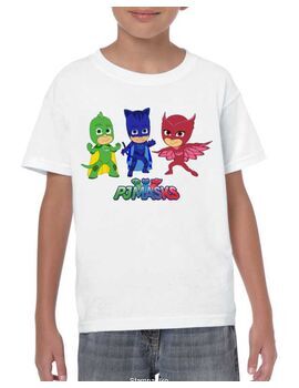 Παιδικό μπλουζάκι Pj Masks ΠIΤΖΑΜΟΗΡΩΕΣ