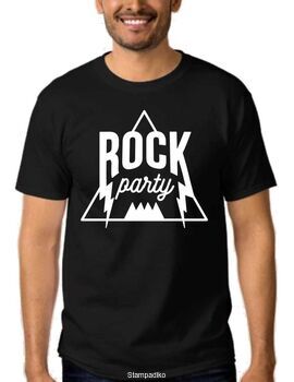 Μπλουζάκι,φούτερ κουκούλα & φούτερ χωρίς κουκούλα με στάμπα ROCK PARTY