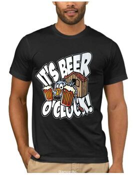 Αστεία T-shirts It's Beer o'clock