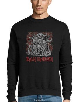 Μπλούζα Φούτερ με στάμπα Iron Maiden
