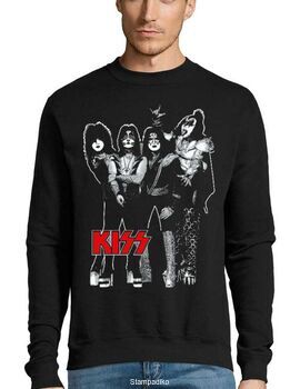 Μπλούζα Φούτερ με στάμπα Kiss Rock Am Ring