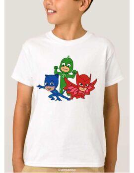 Παιδικό μπλουζάκι Pj Masks ΠIΤΖΑΜΟΗΡΩΕΣ