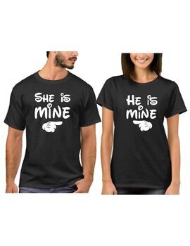 Μπλούζες για ζευγάρια  He is mine - She is mine