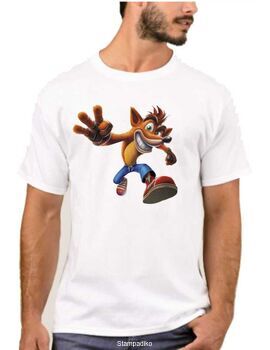 Μπλουζάκι με στάμπα Crash Bandicoot
