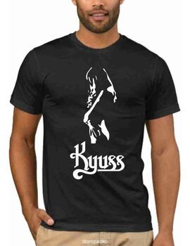 Rock t-shirt με στάμπα Heavy Metal Kyuss