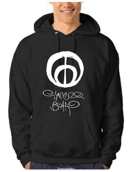 Μπλούζα φούτερ με κουκούλα με στάμπα Hip Hop Taburo Bota