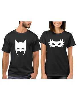 Μπλούζες για ζευγάρια Batman and Catwoman