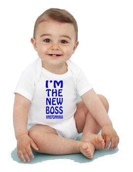 Φορμάκι για μωρά I'm the new boss