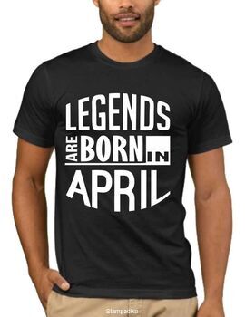 Μπλούζα T-shirt με στάμπα Legends are born in...