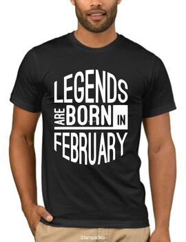 Μπλούζα T-shirt με στάμπα Legends are born in...