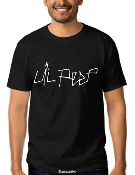 Μπλουζάκι με στάμπα Hip-Hop Lil Peep