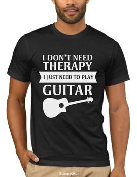 Μπλουζάκι,φούτερ κουκούλα & φούτερ χωρίς κουκούλα με στάμπα I Just Need To Play Guitar