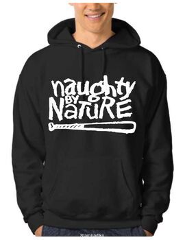 Μπλούζα φούτερ με κουκούλα με στάμπα Hip Hop Naughty by Nature