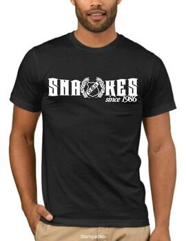 Μπλουζάκι με στάμπα  ποδοσφαίρου Οφη Snakes
