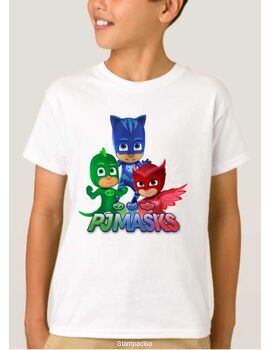 Παιδικό μπλουζάκι Pj Masks ΠIΤΖΑΜΟΗΡΩΕΣ