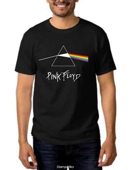 Rock t-shirt με στάμπα Pink Floyd Dark Side of the Moon