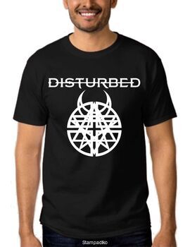 Μπλουζάκι Rock Metal T-shirt με στάμπα Disturbed