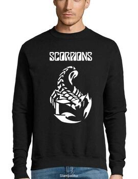 Μπλούζα Φούτερ με στάμπα Scorpions Metal Rock Band