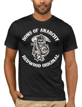 Μπλουζάκι με στάμπα sons of anarchy