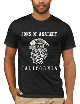 Μπλουζάκι με στάμπα sons of anarchy