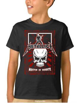 Παιδικό μπλουζάκι με στάμπα Metallica Master of Puppets