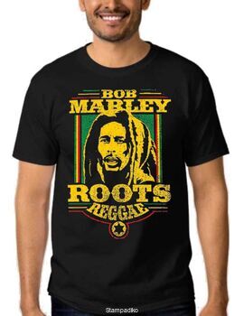 Mπλούζα με στάμπα Bob Marley Roots Reggae
