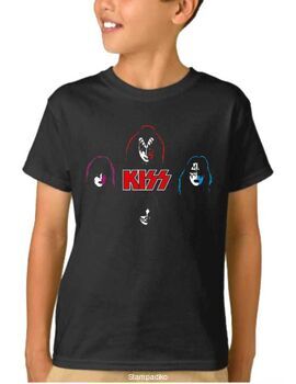 Παιδικό μπλουζάκι με στάμπα Kiss The Band