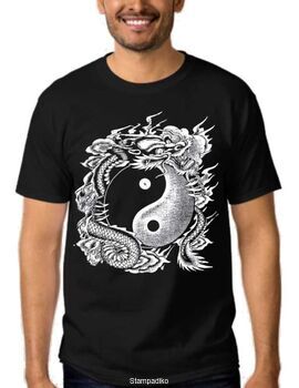 Μπλούζα t-shirt Yin Yang Dragons