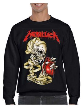 Μπλούζα Φούτερ με στάμπα Metallica Heart Explosive