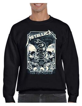 Μπλούζα Φούτερ με στάμπα Metallica New Type System