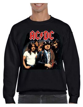 Μπλούζα Φούτερ με στάμπα AC/DC Highway to Hell