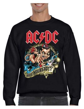 Μπλούζα Φούτερ με στάμπα AC/DC Are You Ready