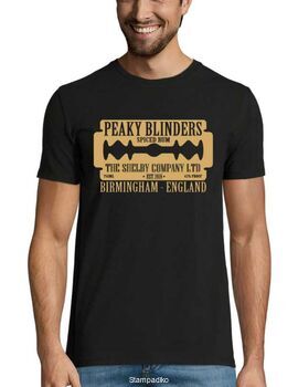 Μπλούζα με στάμπα Peaky Blinders Spiced Rum T-Shirt Birmingham England