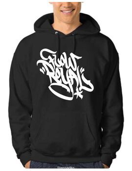 Μπλούζα Φούτερ με κουκούλα hoodie Rap Hip Hop Anser x Eversor