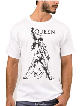 Rock T-shirts Freddie Mercury Queen