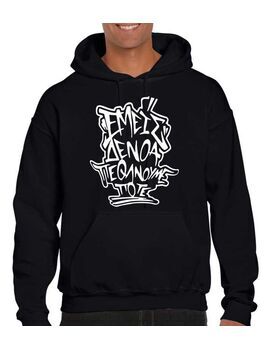 Μπλούζα Φούτερ Hoodie  Εμείς δεν θα πεθάνουμε ποτέ