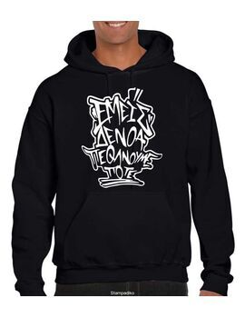 Μπλούζα Φούτερ Hoodie Εμείς δεν θα πεθάνουμε ποτέ
