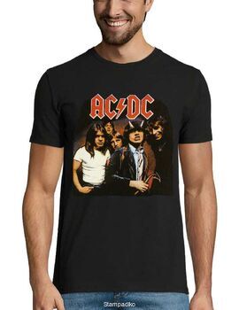 Rock t-shirt με στάμπα AC/DC Highway to Hell