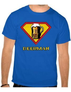 Χιουμοριστικό Funny μπλουζάκι με στάμπα Beerman