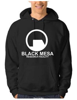Μπλούζα φούτερ με κουκούλα Black Mesa Research Facility hoodie