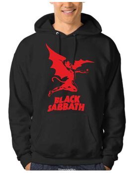 Μπλούζα Φούτερ με κουκούλα Black Sabbath Hoodie